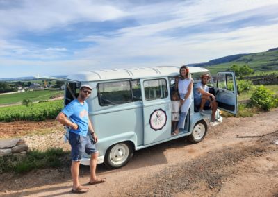 Visite insolite en groupe dans le vignoble à Beaune en Bourgogne