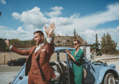 Mariage en véhicule vintage Location avec chauffeur en Bourgogne