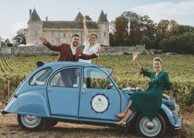 Mariage en véhicule vintage Location avec chauffeur en Bourgogne
