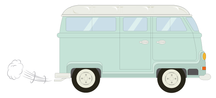 Visit Burgundy in a vintage car Estafette