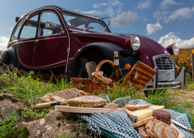 Apéro vignes 2CV