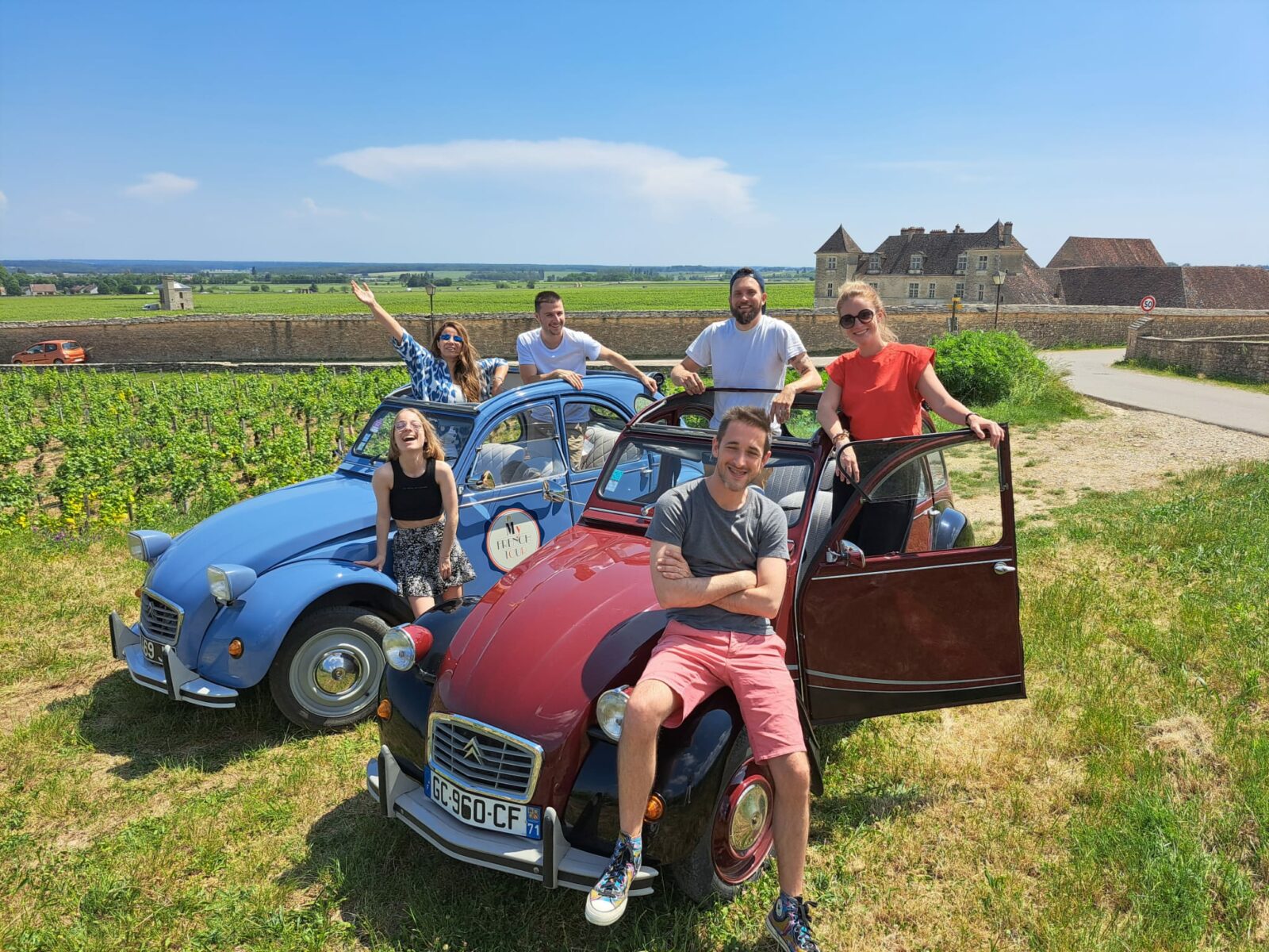 Visite insolite en groupe dans le vignoble à Beaune en Bourgogne