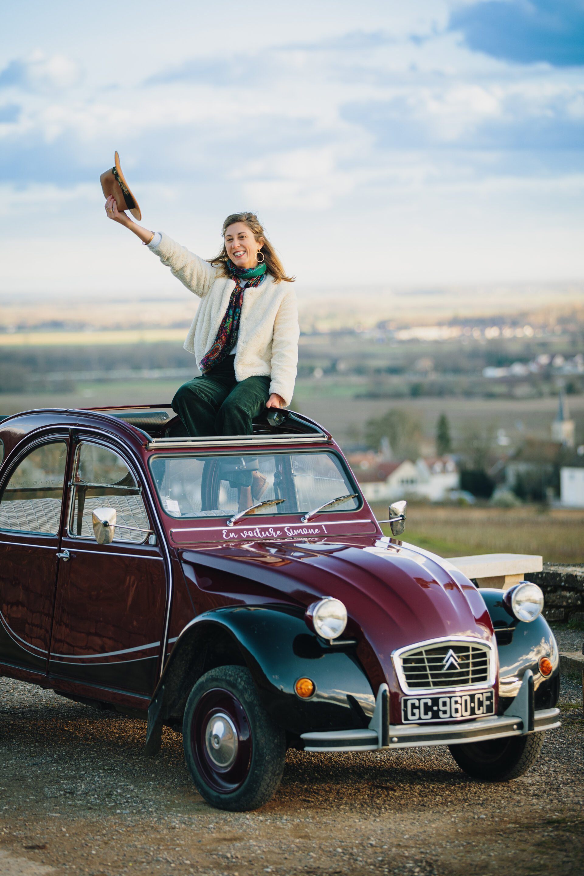 Drink in the Burgundy vineyards